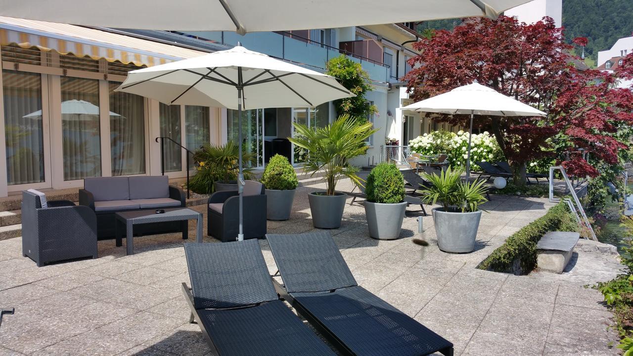 Hotel Riviera Loft Weggis Exterior photo